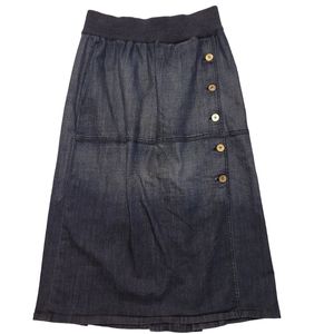 St. John Sport Jean Skirt